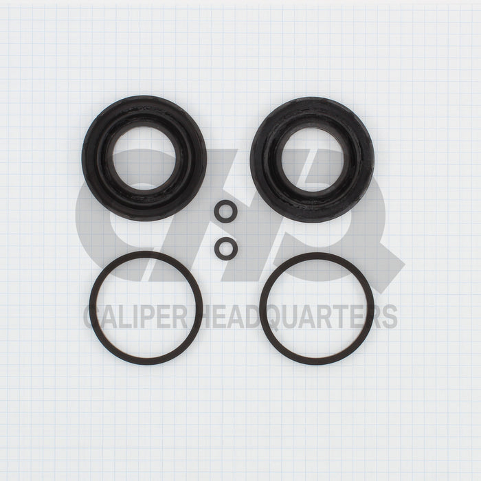 Caliper Kit For 1974 PORSCHE 914 Dual Bleeder Screw Front