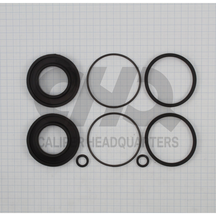 Caliper Kit For 1971 PORSCHE 914 Single Bleeder Screw Front